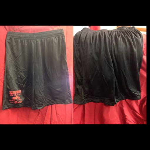 Shorts - Black with red lettering