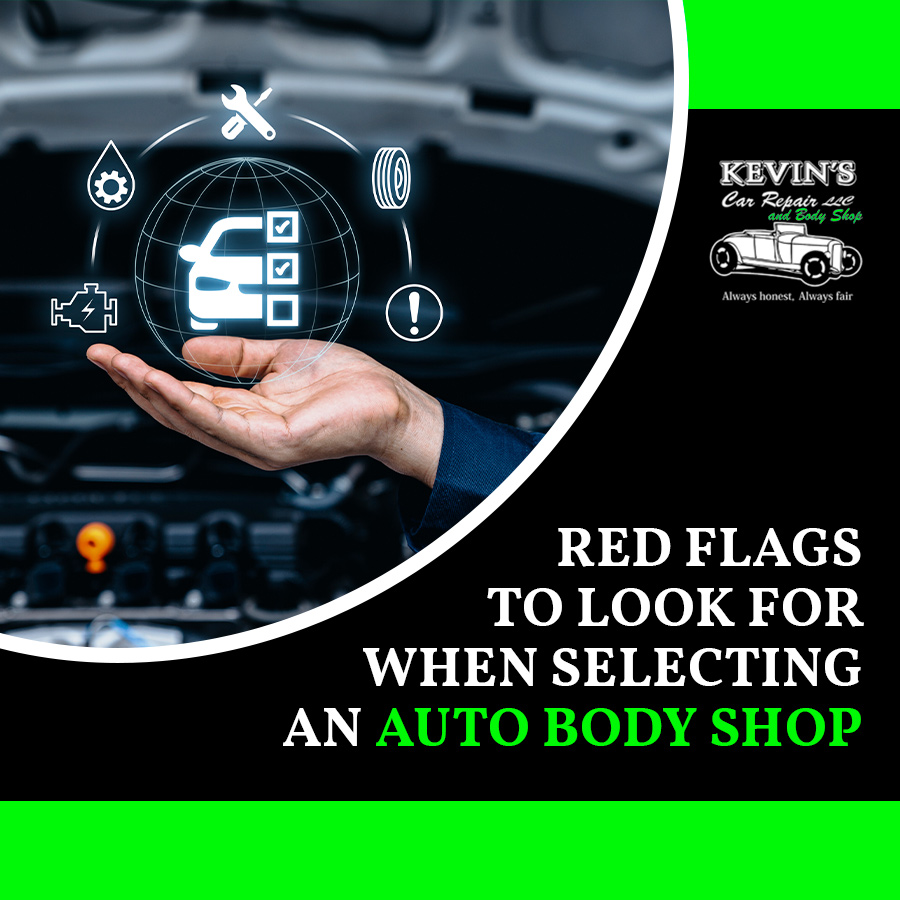 Red Flags to Look for When Selecting an Auto Body Shop