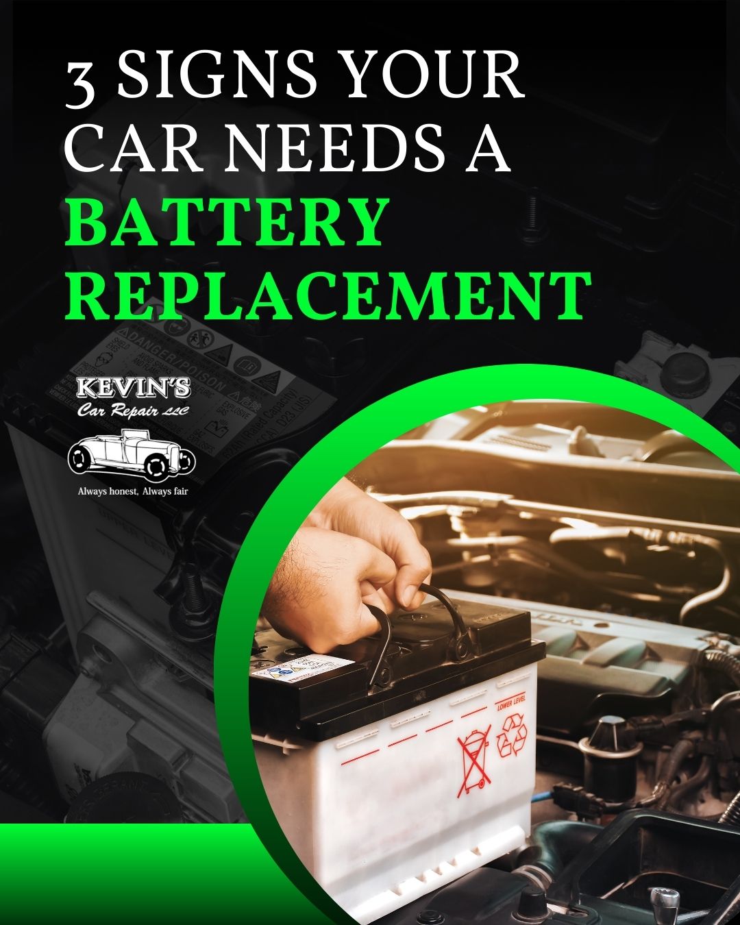 3 Signs Your Car Needs a Battery Replacement