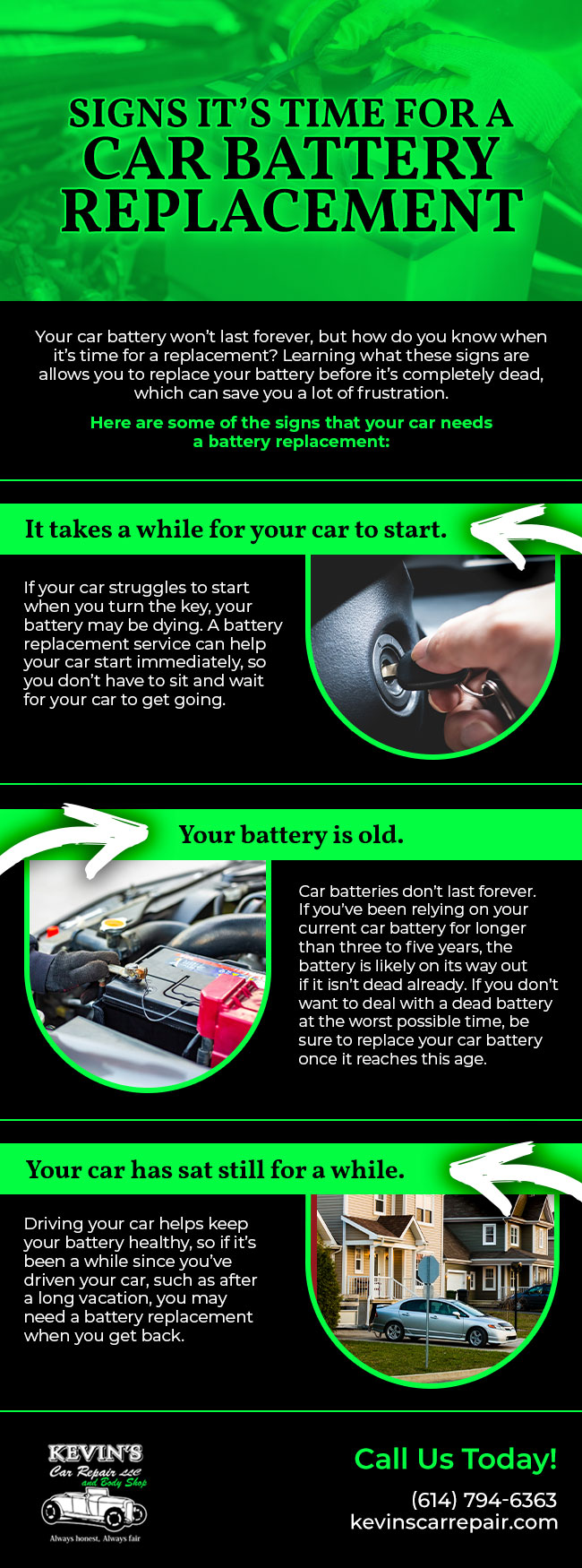 Signs It’s Time for a Car Battery Replacement 