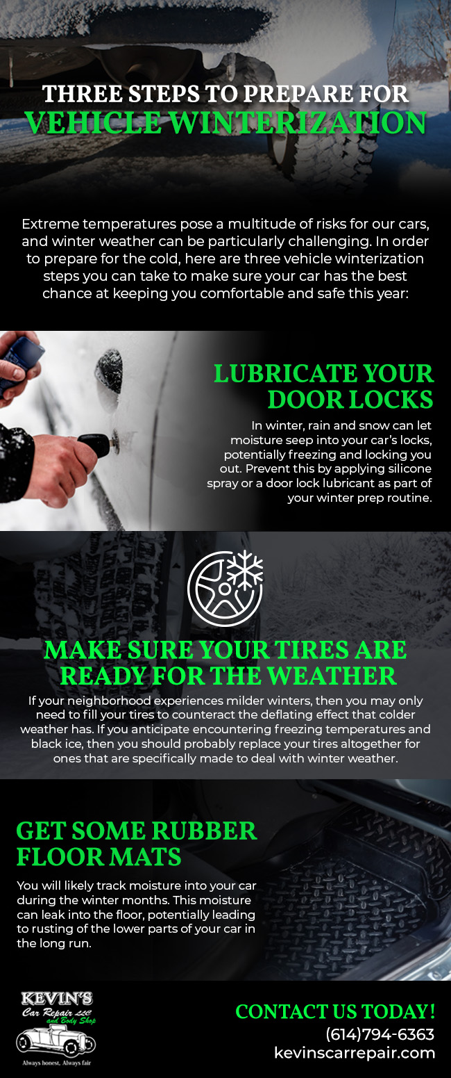 Three Steps to Prepare for Vehicle Winterization