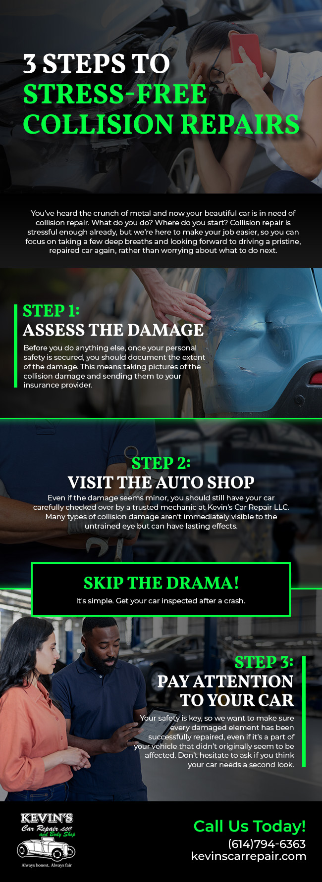 3 Steps to Stress-Free Collision Repairs